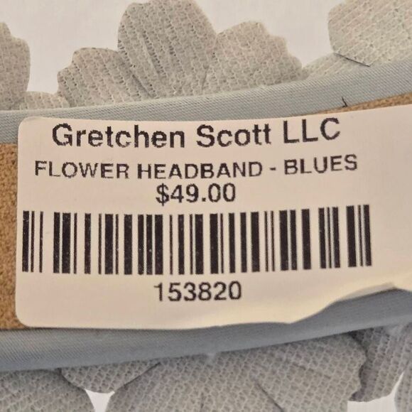 NWT Gretchen Scott Womens Floral Purple and Blue Headbands Size Adult main image 4